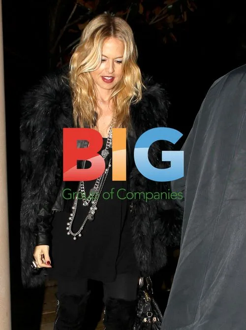 Rachel Zoe and Husband Dining Out