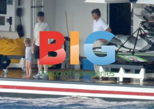 Steven Spielberg on Jetski in St Barth