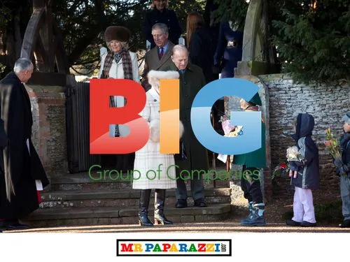 Royal Family at Christmas Church Service