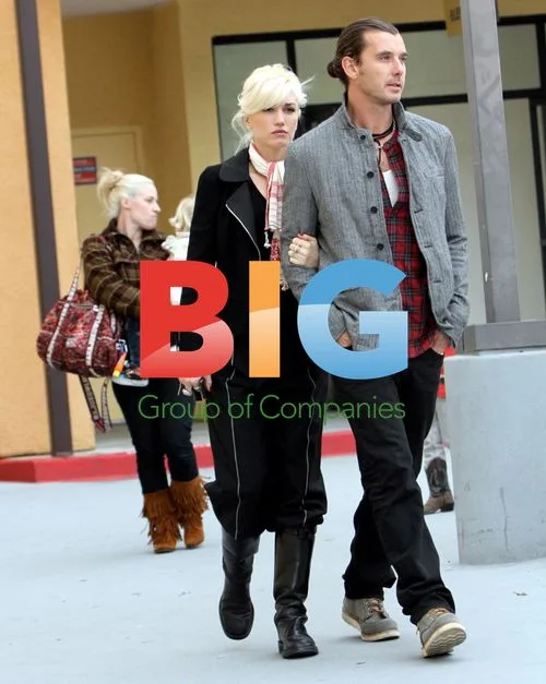 Gwen Stefani and Family Visit Santa