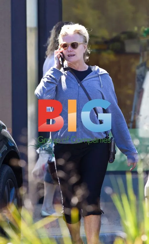 Hugh Jackman at gym with family