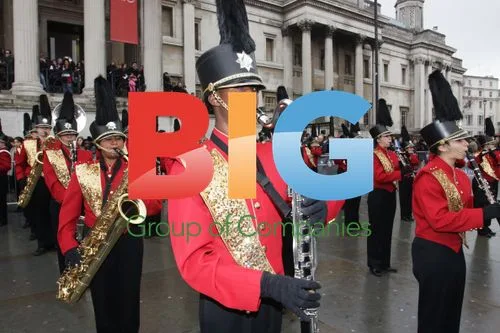 London Parade Preview in Trafalgar Square