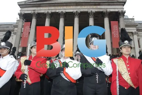 London Parade Preview in Trafalgar Square