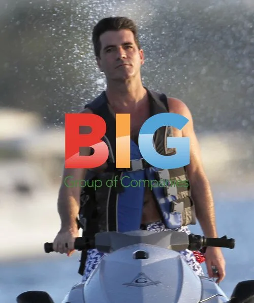 Simon Cowell Rides Jet-Ski Sunset