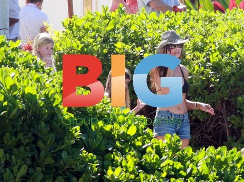 Denise Richards' Family Vacation in Maui