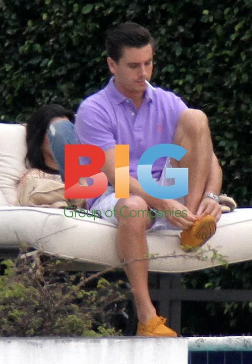 Kourtney Kardashian and Scott Disick in Miami