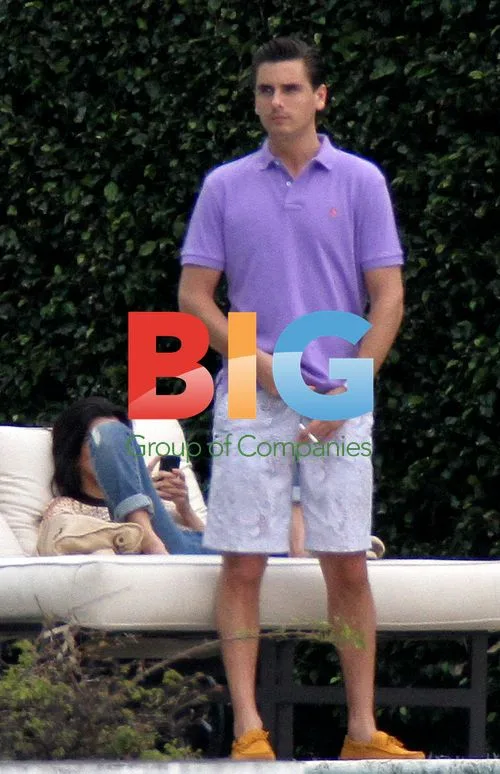 Kourtney Kardashian and Scott Disick in Miami