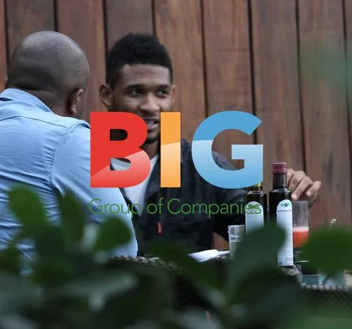 Usher Pictured During Miami Beach Lunch