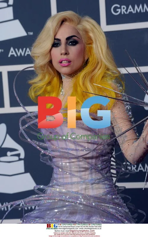 Lady GaGa at 52nd Grammys