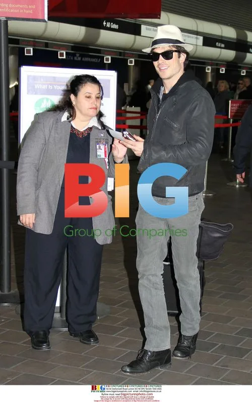 Ian Somerhalder Leaving NYC