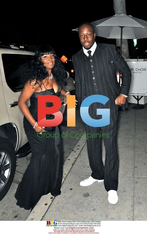 Marie Claudinette Jean and Wyclef Jean at Mr Chow