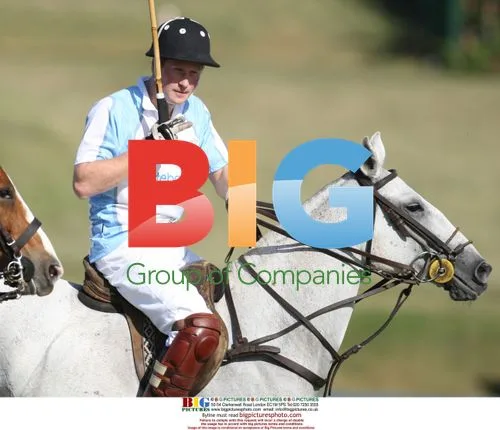 Prince Harry Plays Polo