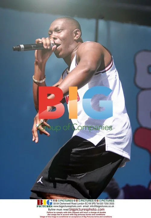 Dizzee Rascal performs at Big Day Out Festival