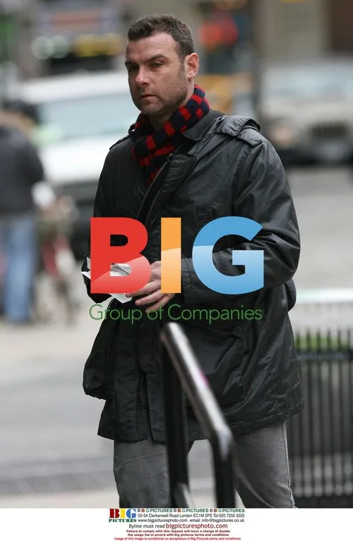 Liev Schreiber Spotted in Soho