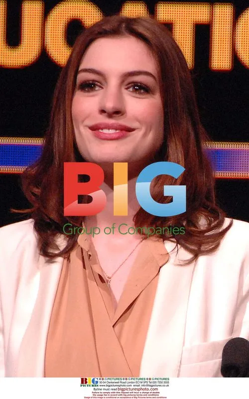 Anne Hathaway and Tom Sherak at Academy Awards Nominations