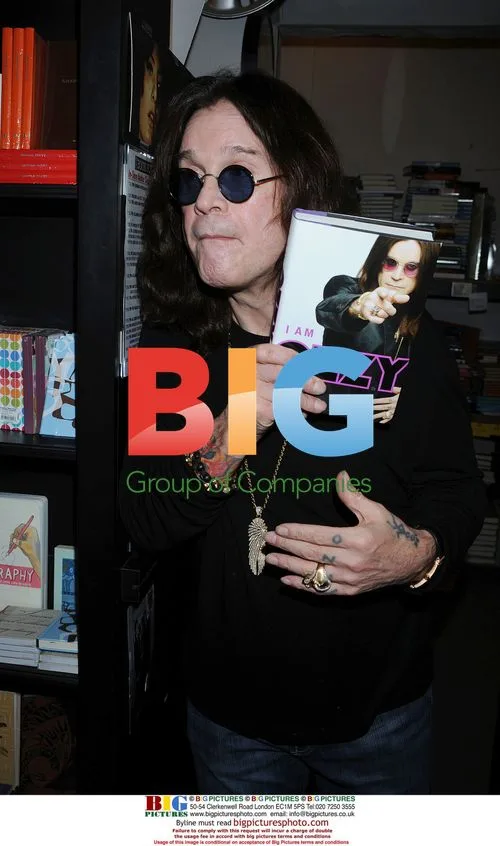 Ozzy Osbourne Signing Books