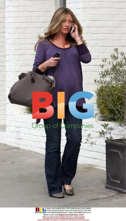 Rebecca Gayheart Spotted Pregnant and Makeup-Free