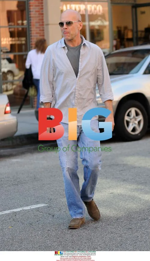 Bruce Willis Spotted in Beverly Hills