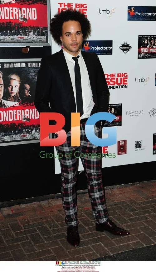 Nate James at "Malice in Wonderland" Premiere