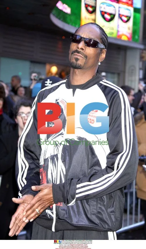 Snoop Dogg with Darth Vader at Adidas Star Wars Event