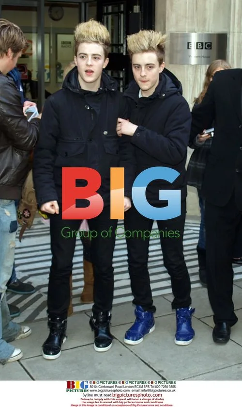 Jedward appearance at BBC Radio 2