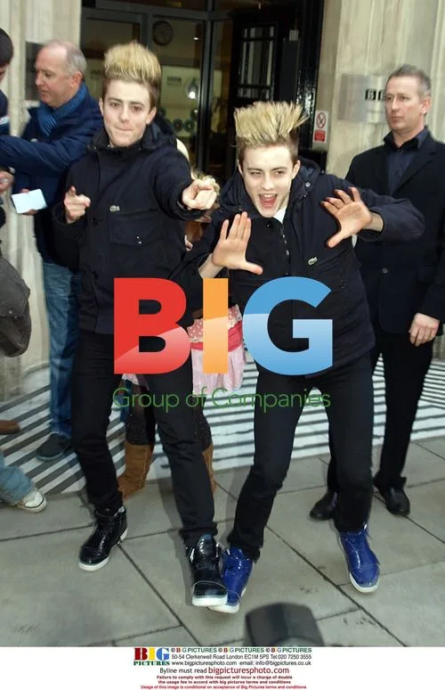 Jedward at BBC Radio 2, London