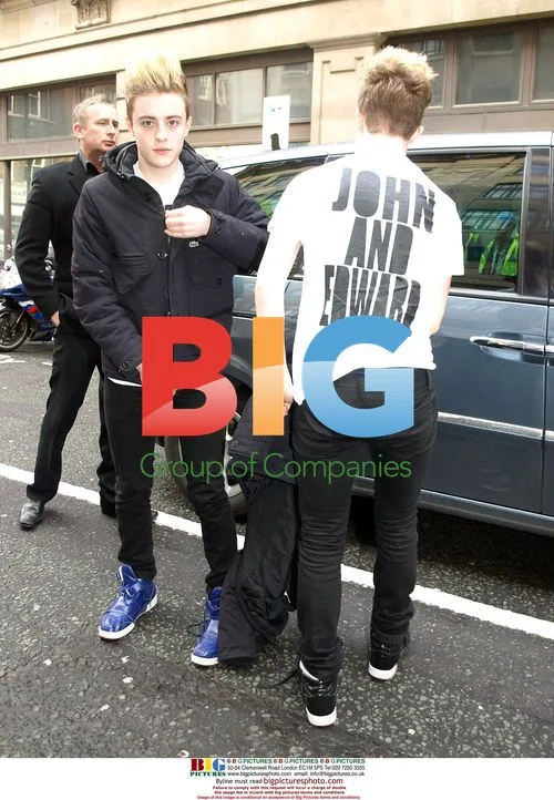 Jedward Appear at BBC Radio 2