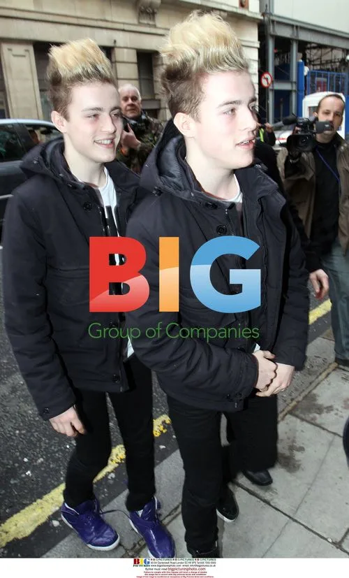 Jedward Appear at BBC Radio 2 in London