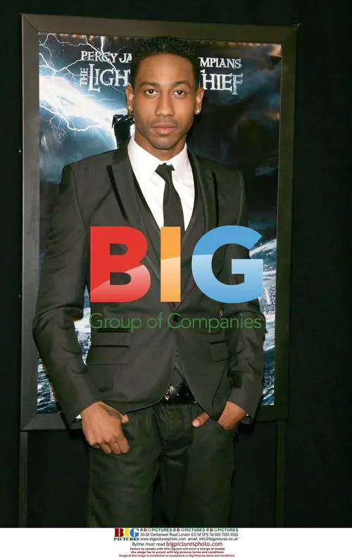 Brandon T. Jackson at 'Percy Jackson' premiere