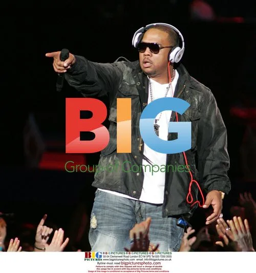 Timbaland Performs at Super Bowl Fan Jam