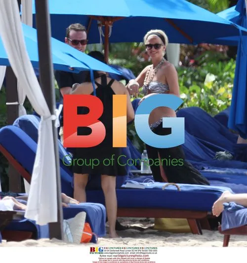 Sarah Harding's Caribbean Vacation