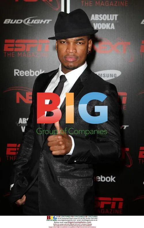 Ne-Yo arrives to ESPN event in Miami