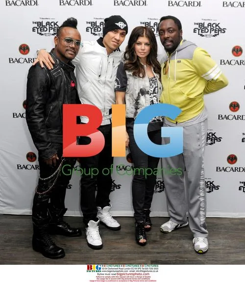 The Black Eyed Peas Backstage in Miami