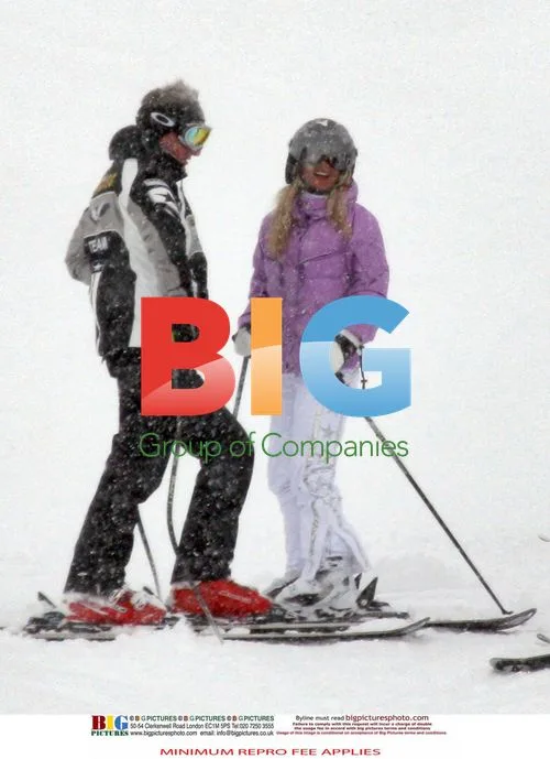 Geri Halliwell hits Swiss slopes with boyfriend
