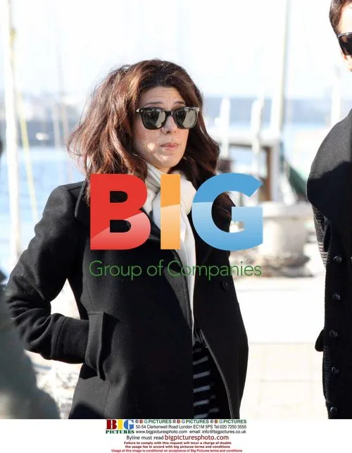 Marisa Tomei Filming Olive Oil Ad