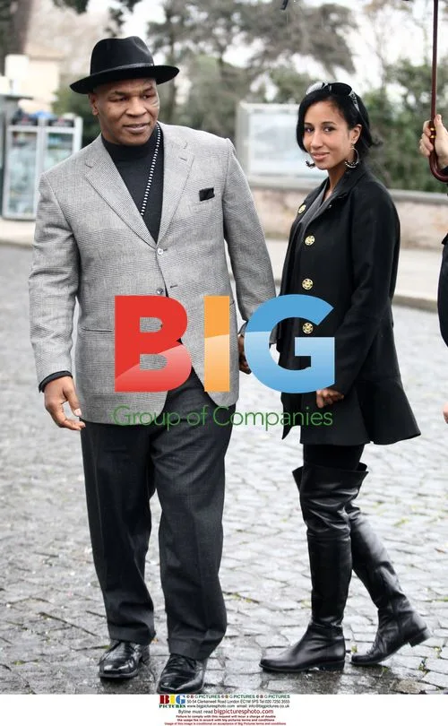 Mike Tyson and wife visit Rome