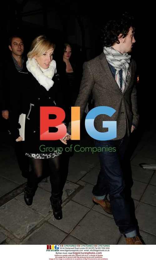 Sam Taylor Wood and Aaron Johnson Leave Restaurant
