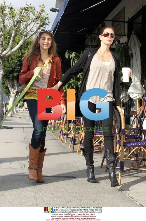 Teri Hatcher and daughter shopping in LA