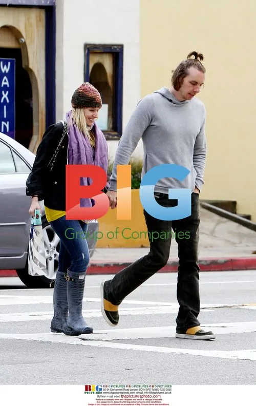 Kristen Bell and Dax Shepard Breakfast in LA