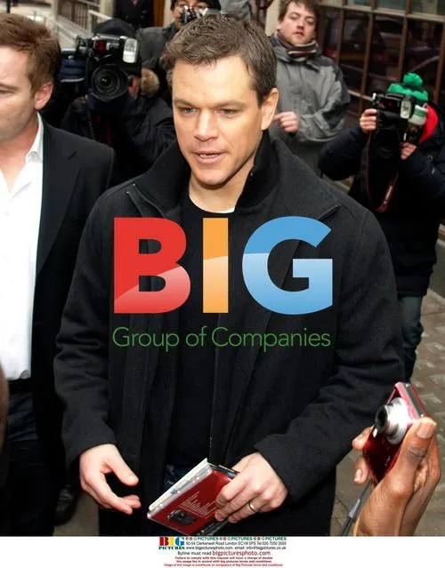 Matt Damon Leaving Radio 1 Studios