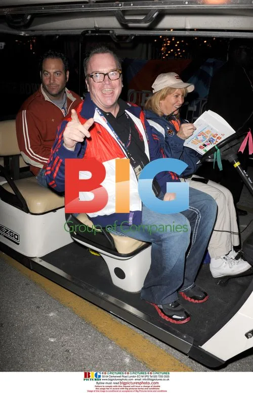 Tom Arnold at Super Bowl XLIV