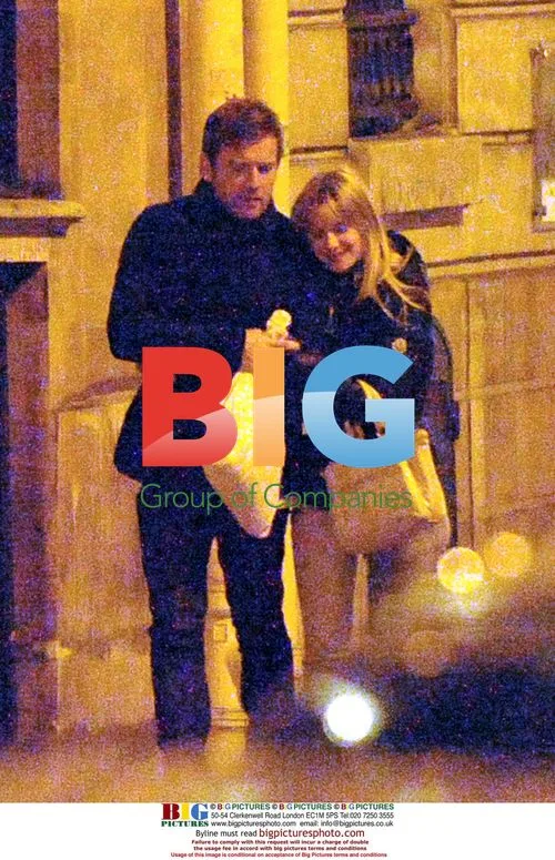Ewan McGregor and Melanie Laurent Strolling in Paris