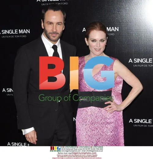 Julianne Moore & Tom Ford at "A Single Man" Premiere