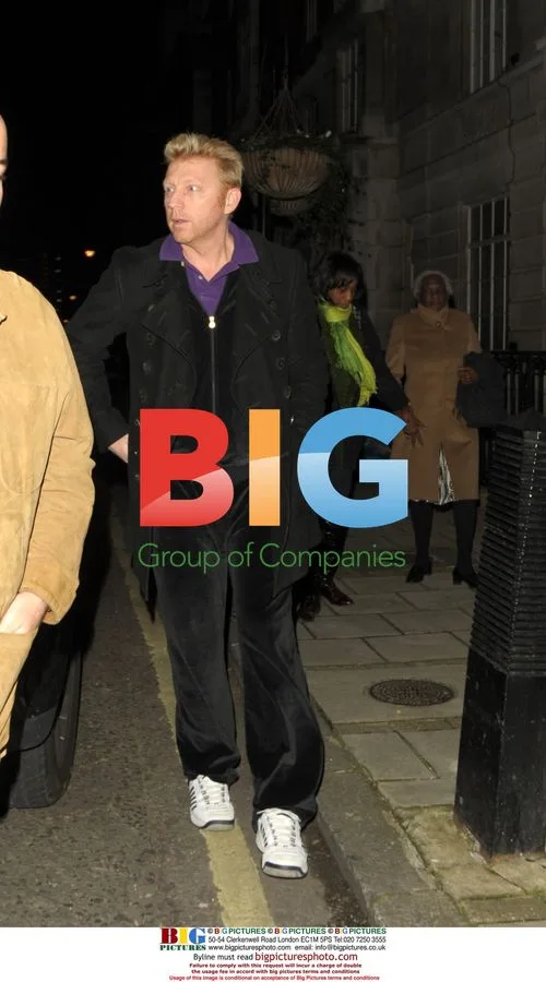 Boris Becker Visits Family at Hospital