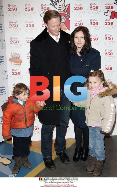 Rupert Penry-Jones and Dervla Kirwan at Hamleys 250th Party