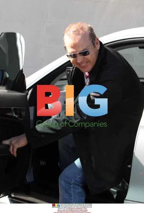 Michael Keaton Reads Newspaper