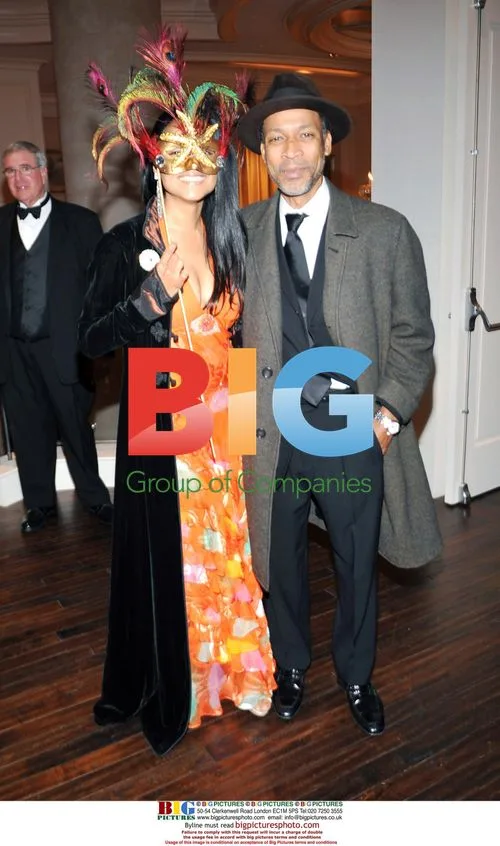 Victoria Rowell and Radcliff Bailey at NSORO Starfish Ball