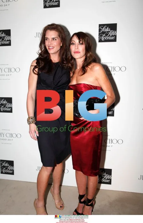 Brooke Shields & Tamara Mellon at Jimmy Choo Launch