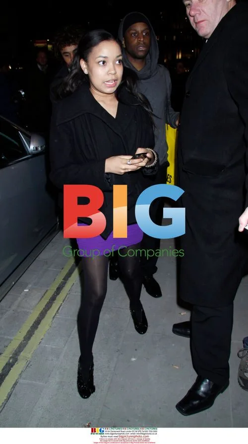 Dionne Bromfield at Valentine's Day Premiere After Party