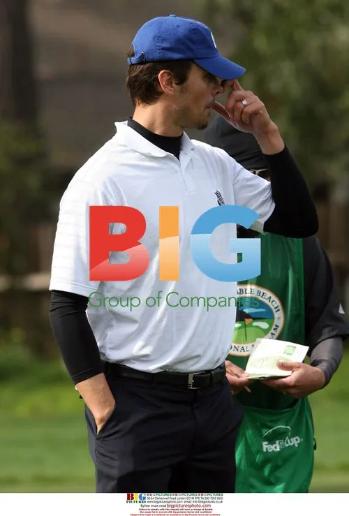 Josh Duhamel Plays at Pebble Beach Pro-Am